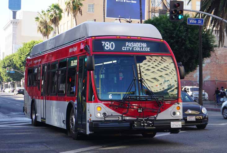 Metro LA ElDorado National Axess BRT 40 Rapid